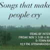 Items Of Interest: Songs That Make People Cry