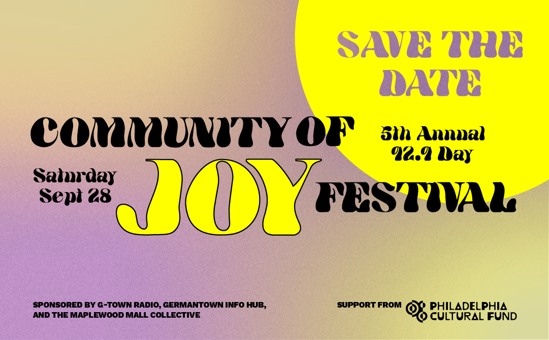 Save the Date | 5th Annual Community of Joy Festival | Sept 28