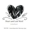 Heart And Leaf Motif
